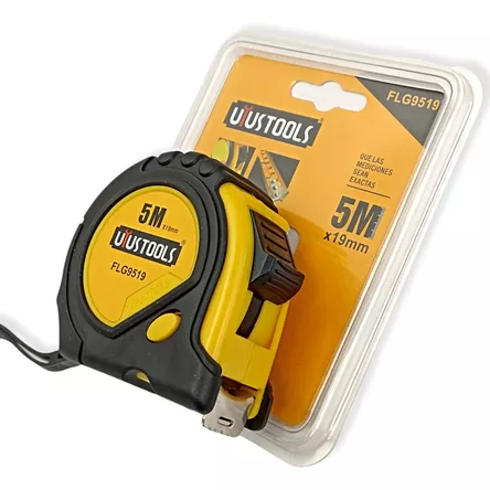 An image of a product called Uyustools Metrə ( Rezin örtüklü 5m*19mm) FLG9519-M