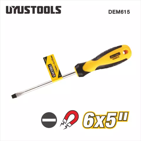 An image of a product called Uyustools Vintaçan (Termoplastik tutacaqlı 6x125mm) DEM615