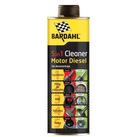 Dizel mühərrik təmizləyicisi 5-i 1-də Bardahl 500ml REF 9357B