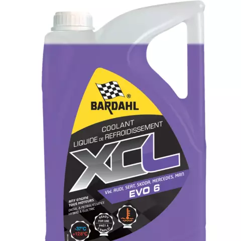 Bardahl konsentratlı soyuducu G12++ Evo 6 -37°C - 5L REF 36653