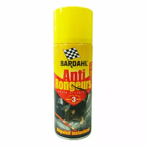 BARDAHL Anti Rongeurs Gəmiricilərə qarşı Sprey 400ml Ref: 4492