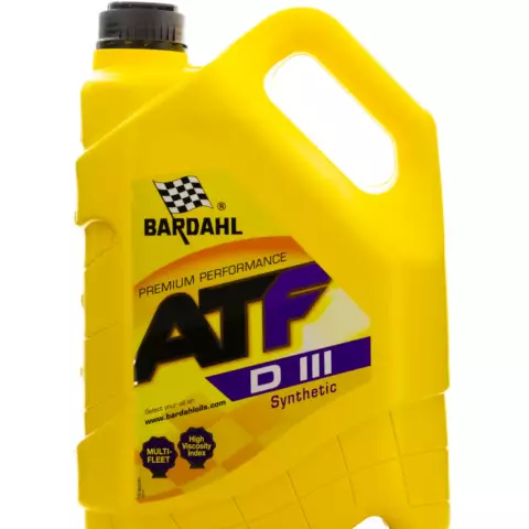 Transmissiya yağı Bardahl (Bardal) ATF III 5 litr, art. 36283