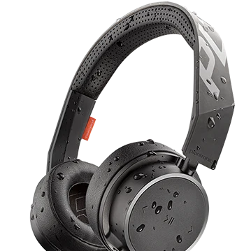Plantronics BackBeat FIT 505 Wireless On Ear Headphones Black (Renewed)