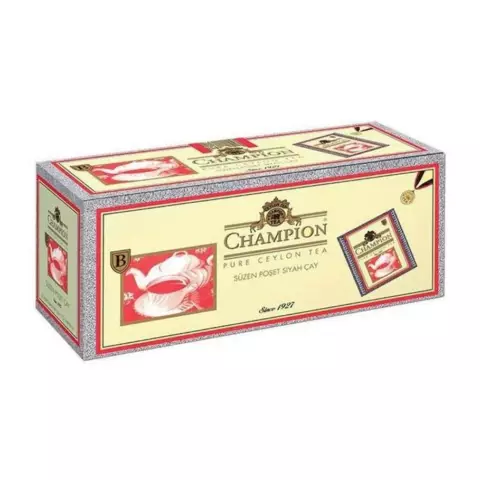 An image of a product called Çay Champion 25 ədədli