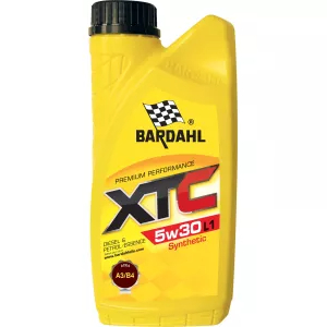 An image of a product called Motor yağı Bardahl XTC L1 5w30, sintetik, ACEA A3/B4, universal, 1 l, art. 35711