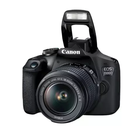 Canon EOS 2000D Black 18-55IS+SB130+16GB
