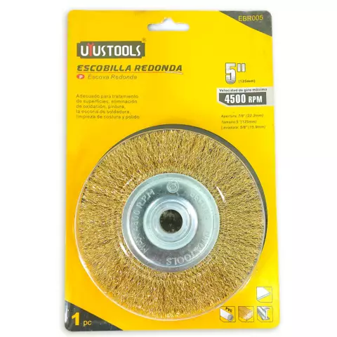 An image of a product called Uyustools Tel təkər(5inch/ 125MM) EBR005