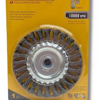 An image of a product called Uyustools Düyünlü tel təkər (5inch/125mm) EBR105