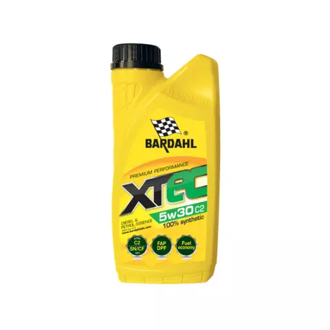 An image of a product called Bardahl XTEC 5W30 C2 1L Mühərrik yağı REF 36531