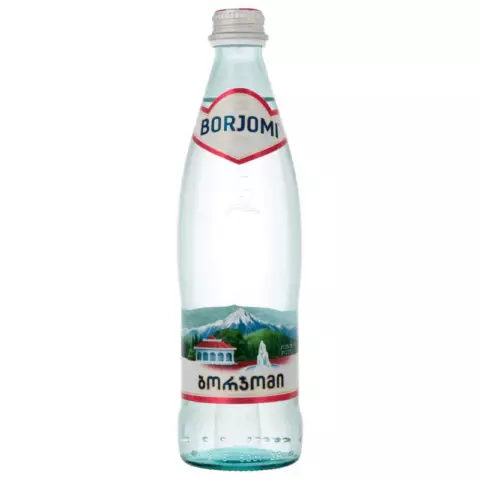 Su Borjomi 0.5L (Şüşə)