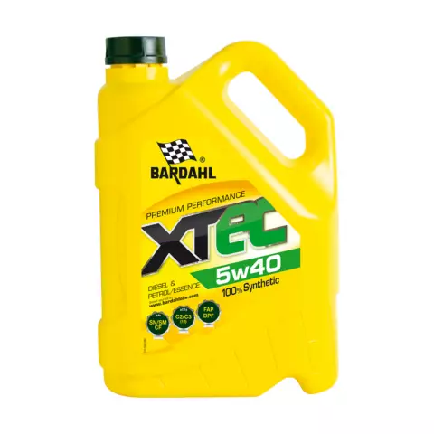 An image of a product called Mühərrik yağı BARDAHL XTEC 5W40 4l. 36342