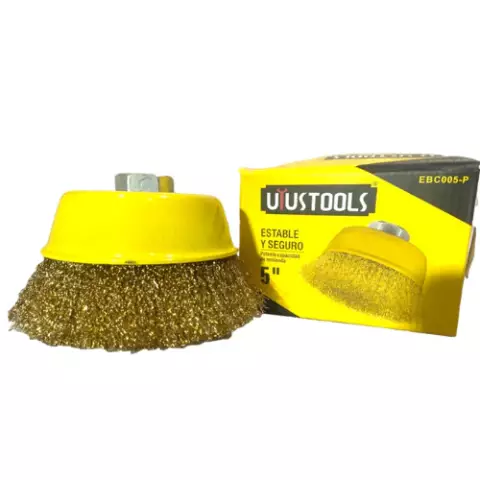 An image of a product called Uyustools Tel fırça (Fincan 5inch/12sm)EBC005