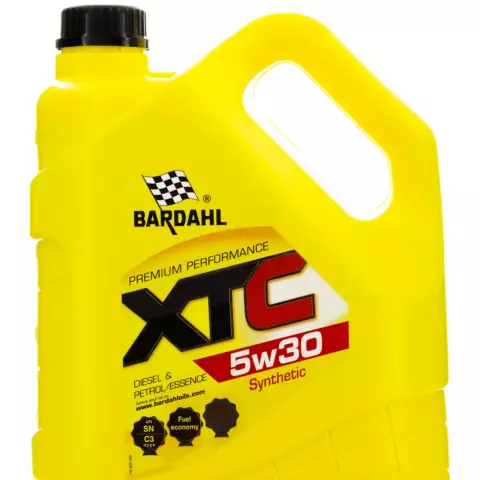 An image of a product called sintetik motor yağı 5W30 XTC L1 A3/B4 4L BARDAHL, art. 35712