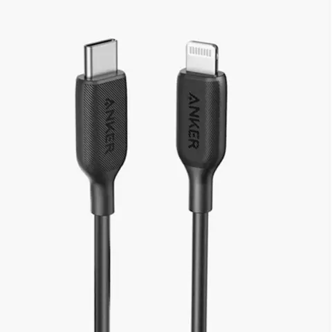 Anker PowerLine III Flow USB-C to Lightning Cable Black A8662-A8662H11