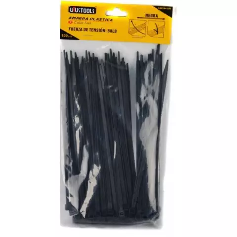 An image of a product called Uyustools Kabel bağları (4.8X200mm) bag AMR104