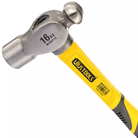 Uyustools Çəkic (Top başlı - Fiberglas tutacaqlı 16OZ) MAB016