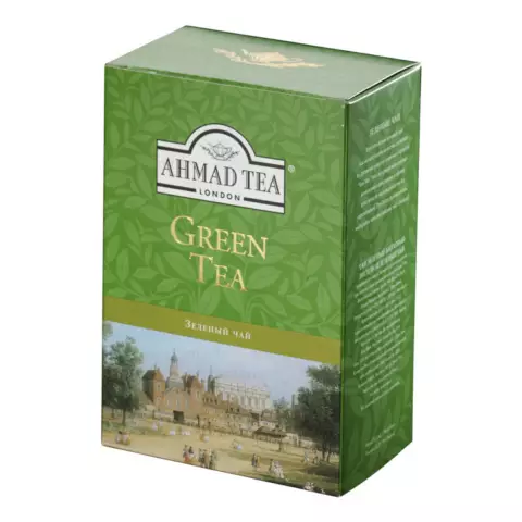 Çay 100qr SADƏ YAŞIL Ahmad Tea