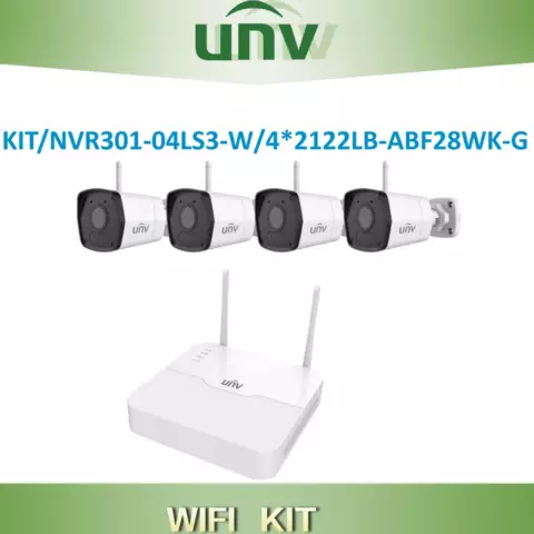 IP CAM KIT/NVR301-04LS3-W/4 *2122LB-AF28WK-G