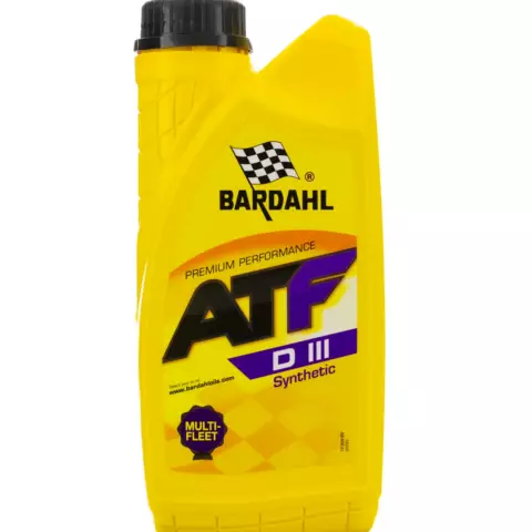 Transmissiya yağı Bardahl (Bardal) ATF III 1 litr, art. 36281