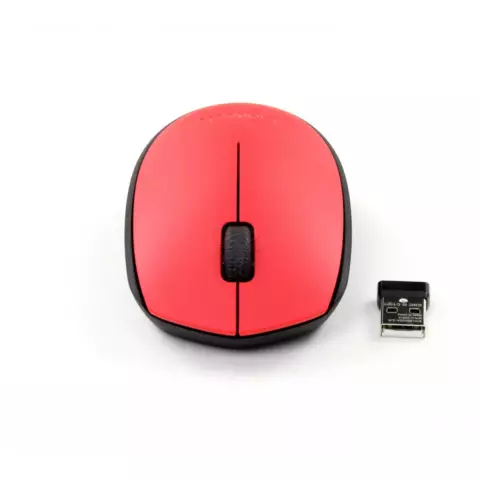 An image of a product called Mouse LOGITECH Wireless Mouse M171- RED