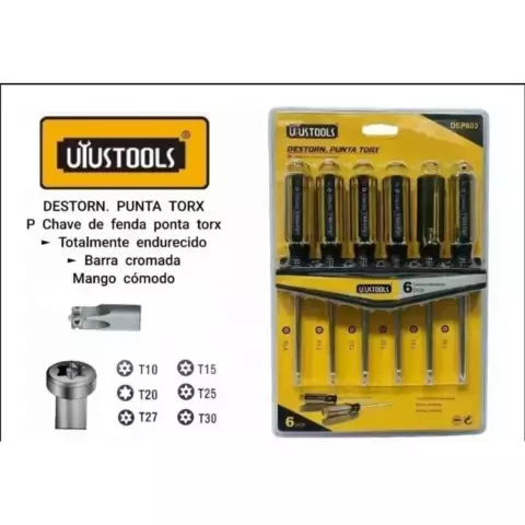 An image of a product called Vintaçan dəsti Uyustools DEP603, 6 əd