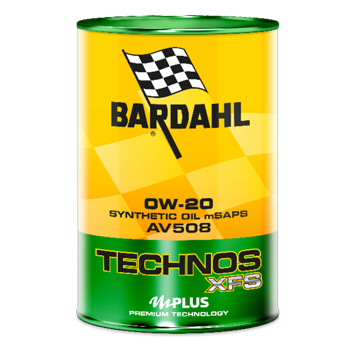 Sintetik motor yağı Bardahl C60 TECHNOS XFS AV 508 0w20 1 litr,365040