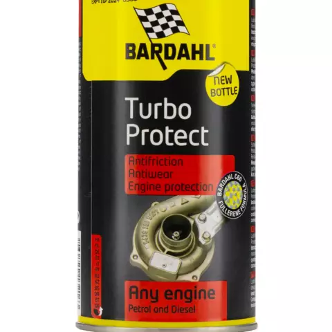 Motor yağı üçün aşınmaya qarşı əlavə Bardahl Turbo Protect 300 ml 3216B