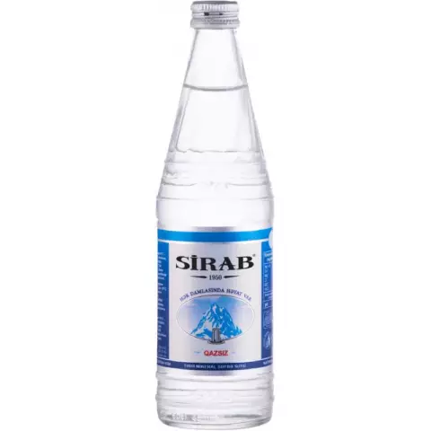 Su Sirab 0,5L (Şüşə)
