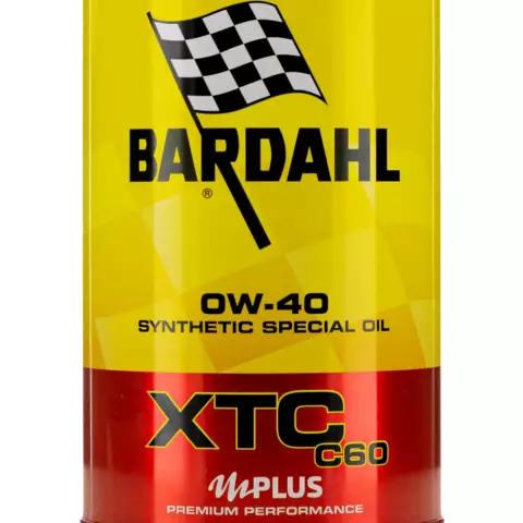Sintetik motor yağı Bardahl XTC C60 0w40 1 litr, 300040