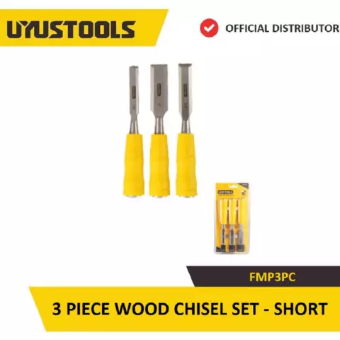 An image of a product called Uyustools İskənə dəsti (Qısa tutacaqlı 3-lü set 1/2, 3/4, 1inch) FMP3PC