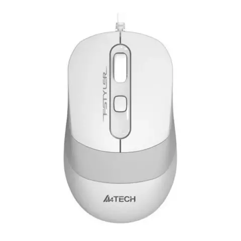 An image of a product called Mouse A4Tech Fstyler FM10 White