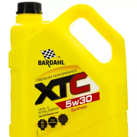 An image of a product called Universal sintetik orta kül yağı Bardahl (Bardal) XTRA 5W30 5 litr, 36713