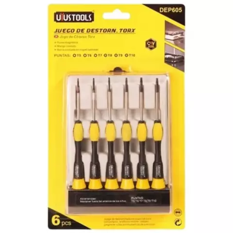 An image of a product called Vintaçan dəsti Uyustools DEP605, 6 əd
