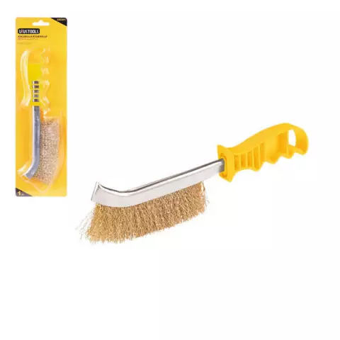 An image of a product called Uyustools Tel fırça (Plastik tutacaqlı) EBC001