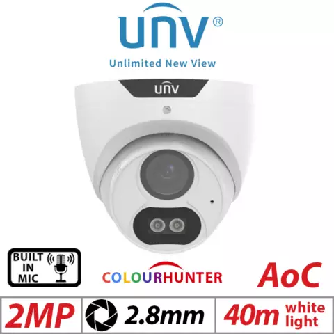 HDTVI CAM UNV UAC-T122-AF40LM