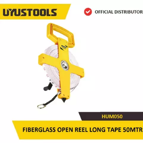 An image of a product called Uyustools Metrə (Açıq çarx/ Fiberqlas/ 50m) HUM050