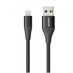 ANKER POWERLINE III USB-A CABLE WITH LIGHTNING CONNECTOR 6FT, BLACK A8813H11