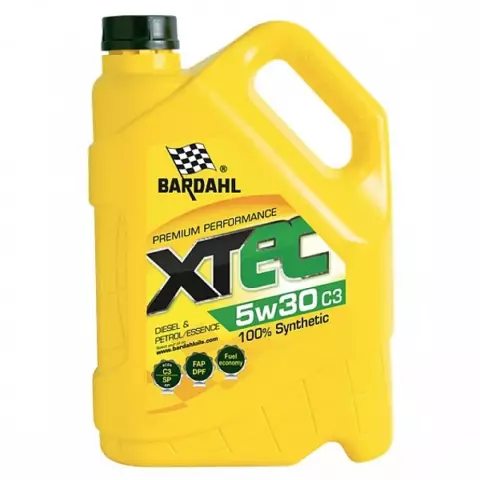 An image of a product called YAĞ BARDAHL XTEC 5W-30 C3 5L 36303